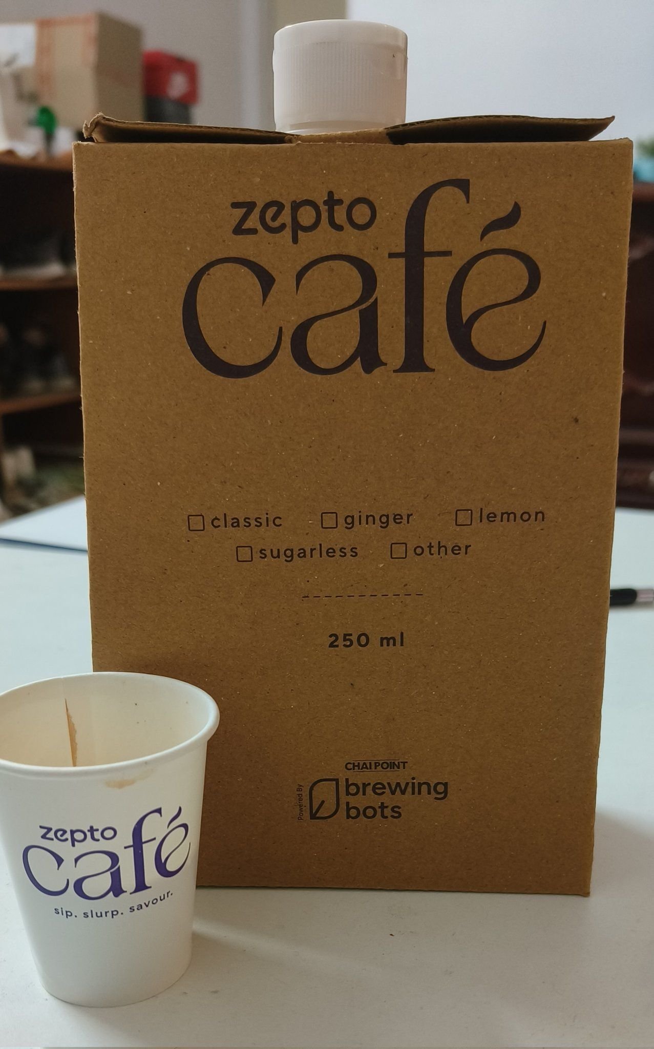 Zepto Cafe order